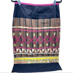Peck & Peck Tapestry Pencil Skirt Sz 8